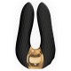 Double stimulateur intime Shunga Aiko Noir 