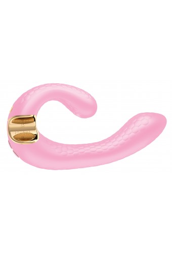 Double stimulateur intime Shunga Miyo Rose 