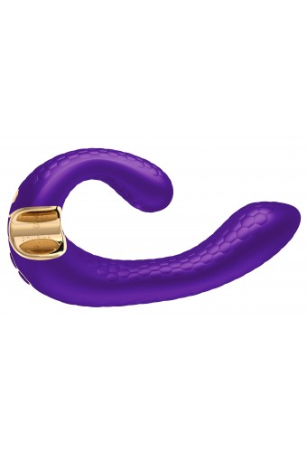 Double stimulateur intime Shunga Miyo Violet 