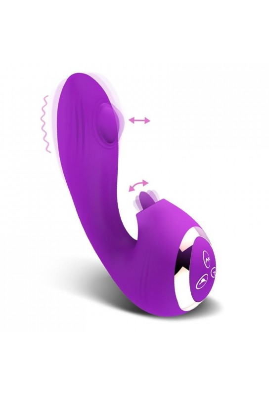 Stimulateur de clitoris Ball Pulsation Action 10 Vibrations 