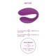 Stimulateur pour Couple Bound Love Violet 
