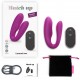 Stimulateur vibrant pour couple MATCH UP Love to Love Fuchsia 