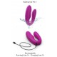 Stimulateur vibrant pour couple MATCH UP Love to Love Fuchsia 