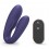 Stimulateur vibrant pour couple Match Up Love to Love Indigo