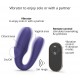 Stimulateur vibrant pour couple Match Up Love to Love Indigo 