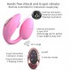 Stimulateur Clitoris et Point G Wonderlover Rose 