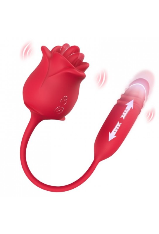 Double Stimulateur Thrustlick 12 x 3cm 