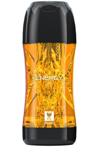 Masturbateur vibrant Energy Jaune 