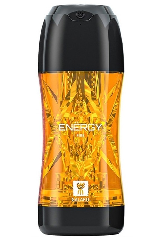 Masturbateur vibrant Energy Jaune 