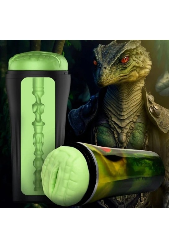 Masturbateur Creature Raptor Vert 