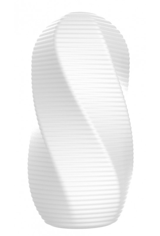 Masturbateur Hero Swirl Blanc 