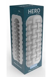 Masturbateur Hero Cable Blanc