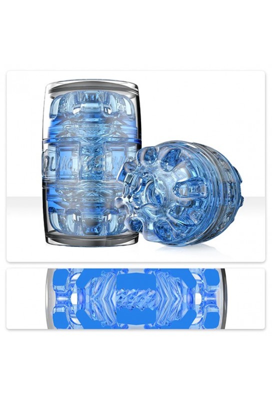 Masturbateur Fleshlight Quickshot Turbo Bleu 