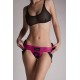 Harnais Curious fuchsia - Gode-ceinture ajustable et élégant - Strap On Me