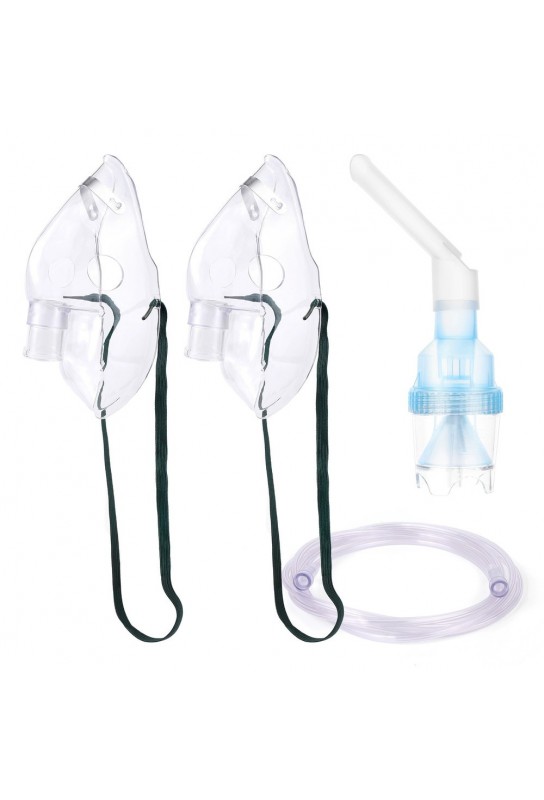 Masques d'inhalation transparents - Lot de 2 