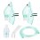 Masques d'inhalation Verts - Lot de 2