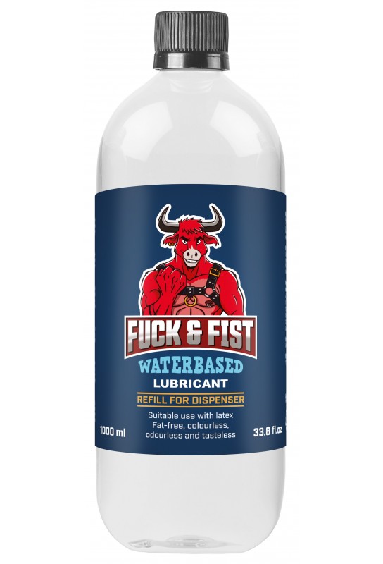 Recharge 1L pour Distributeur - Lubrifiant FUCK & FIST WATER 