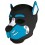 Cagoule Husky Bleu turquoise