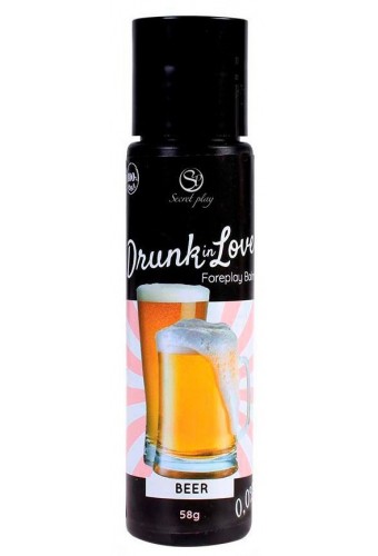 Lubrifiant Comestible Drunk in love Bière 60ml 