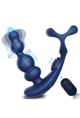 Plug vibrant Ballstretcher Rotopito 10 x 3.3cm 