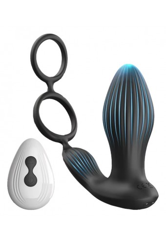 Plug vibrant et Ballstretcher Testix 8 x 3.7cm 