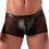 Boxer avec zip Rebel Noir