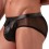 Slip avec zip Rebel Noir