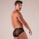 Slip avec zip Rebel Noir 