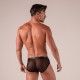 Slip avec zip Rebel Noir 