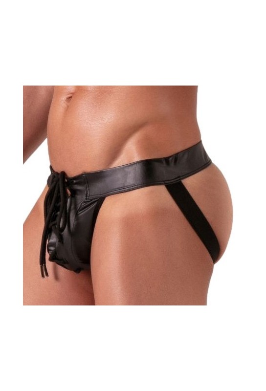 Jockstrap avec lacets Bondage Noir 
