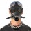 Masque à gaz Alien Noir