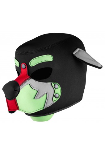 Cagoule Wolf Gang Noir-Vert 