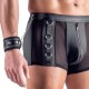 Boxer Bottomless avec Menottes Arescio Noir 