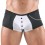 Boxer sexy Nestor Noir-Blanc