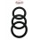Set 3 CockRings silicone - Malesation