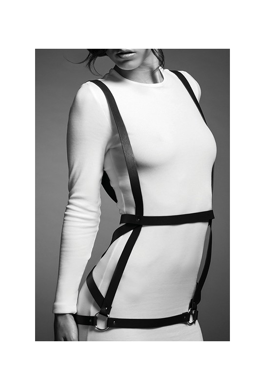 Robe harnais noire - Maze