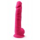 Gode XXL double densité Rose 38 x 7 cm - SilexD