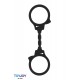Menottes silicone stretchy - noir
