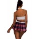 Déguisement sexy étudiante 6 pièces - J Lingerie