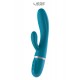 Vibro Rabbit flexible Bend It Plus - bleu
