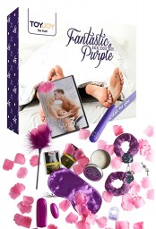 Kit sex toy et accessoires BDSM - Fantastic Purple